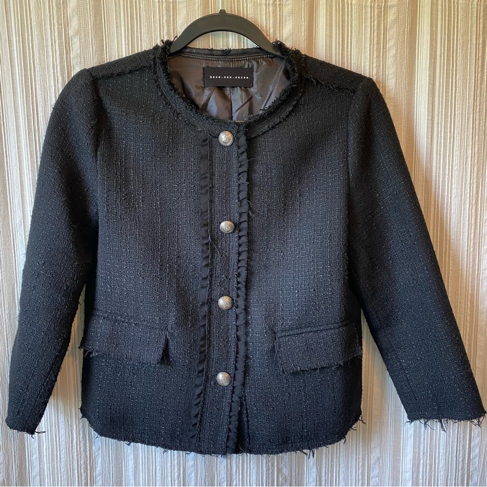 Black Tweed Jacket